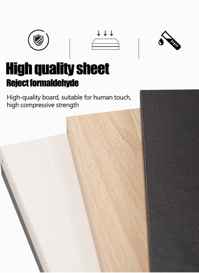 JOGAMS Corner Shelf 5 Tier Floating Shelves for Wall Easy to Assemble Wall Mount Corner Shelves  - Image 4