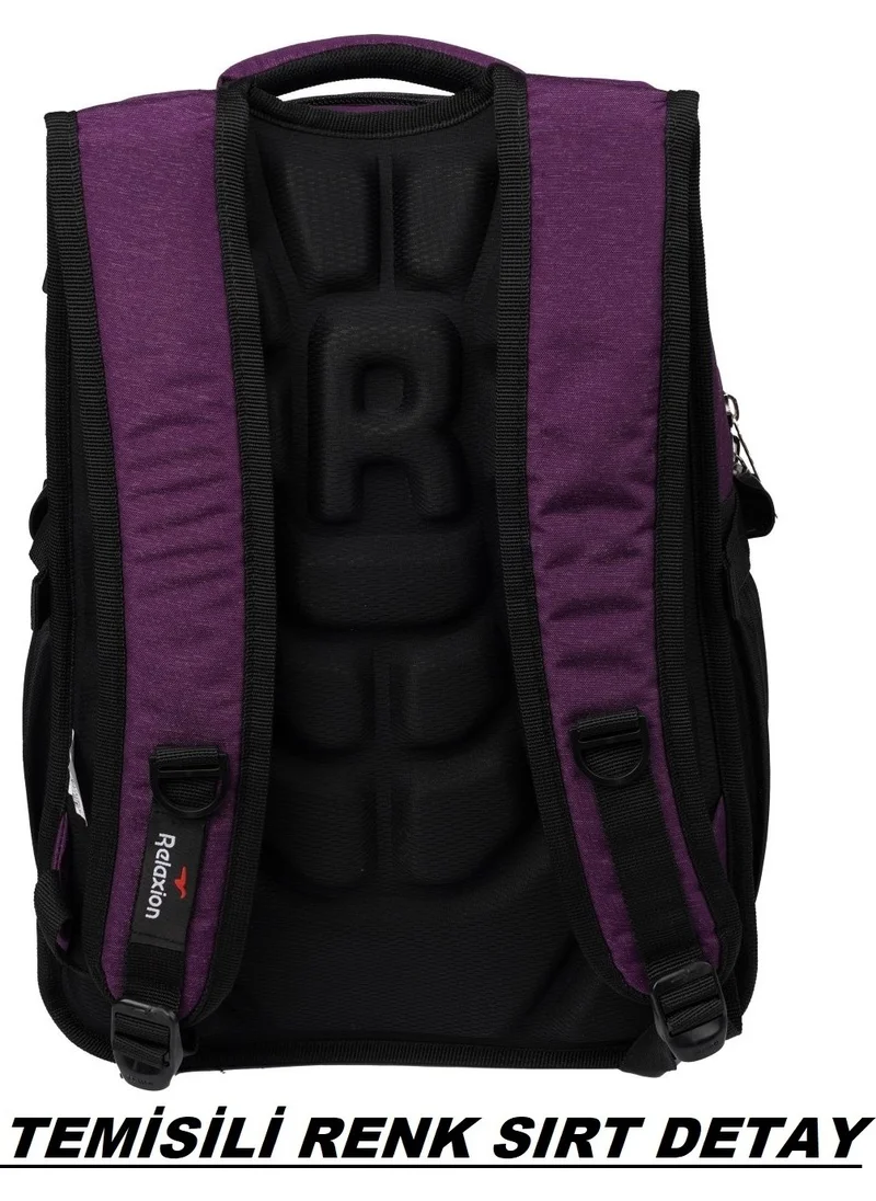 ريلاكسن Blue 2225 Waterproof Lined Fabric Backpack
