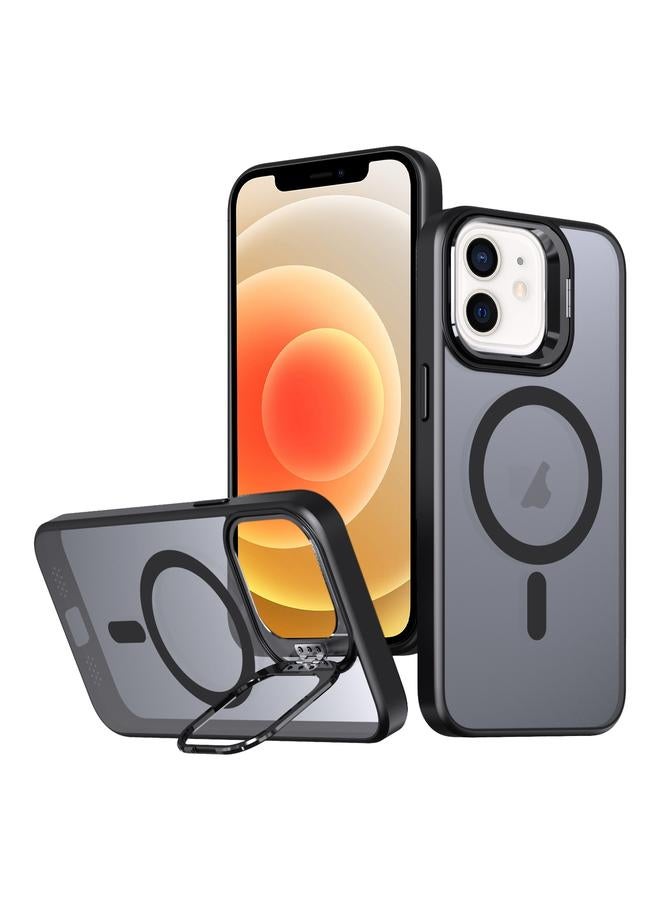 اس-توب جراب لهاتف iPhone 12 حامل كاميرا معدني غير مرئي مع جراب هاتف مغناطيسي MagSafe - Image 1