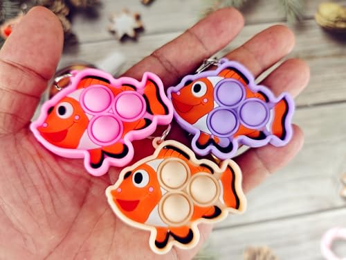 PSDFH 24 Packs Bulk Mini Ocean Fish Animal Classroom Students Prizes from TeacherSea Creature Nemo Return Birthday Favors - Image 5