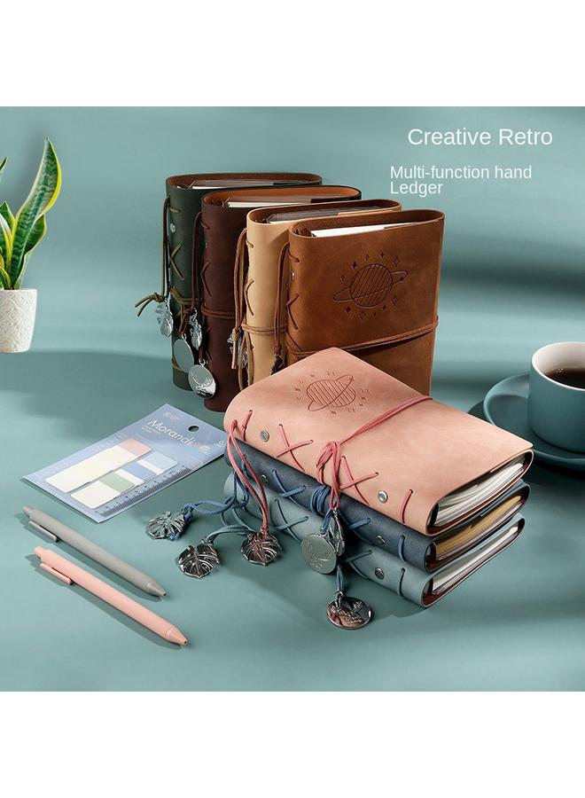 Bluejw A6 Loose-leaf Notebook Simple Ins Style Hand Book Original Japanese Hand Book Suit Girl Cute Student - Image 2