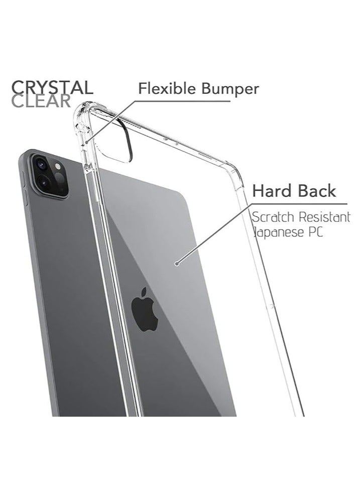 Raxoom Silicon Clear Case for iPad Pro 11 2021, TPU Shockprooof Back Cover, Slim-Fit Protective Case for iPad Pro 11 inch - Image 2