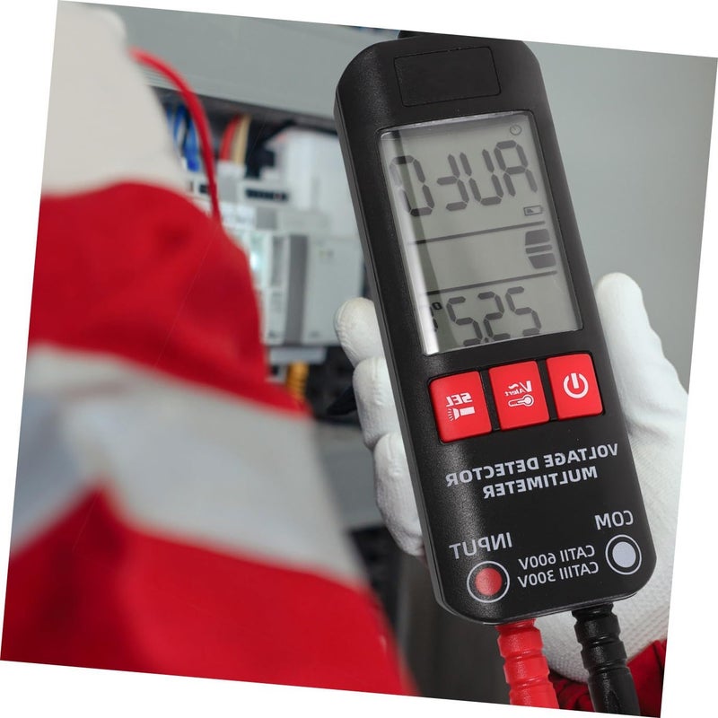 Auto Ranging Digital Multimeter Tester with NCV Live Wire Detection Anti Burn High Brightness LED Light Pocket Size - Image 5