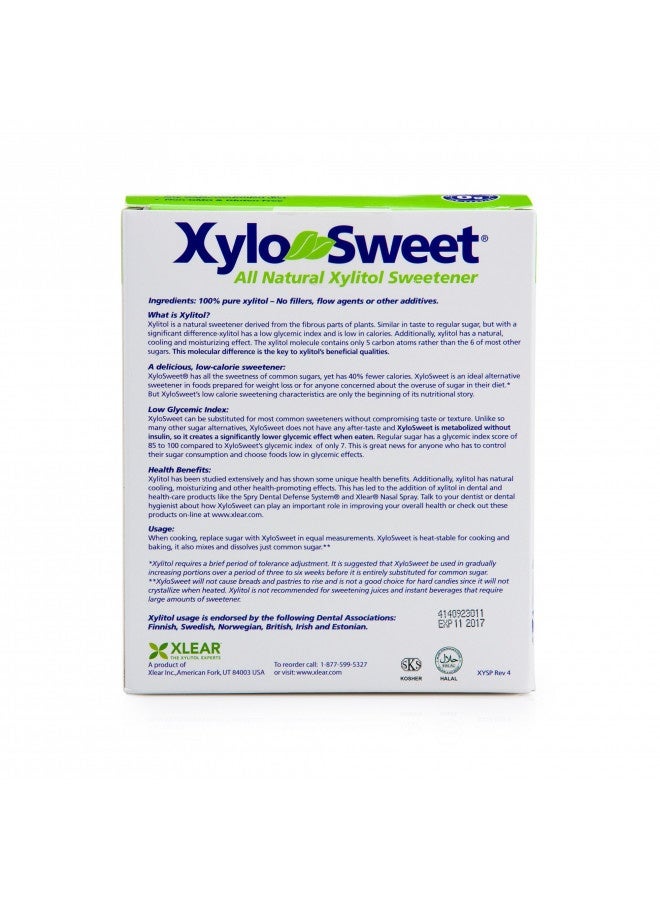 Xlear Xlear Xylosweet Non-Gmo Xylitol Sweetener - Natural Sweetener Sugar Substitute, Granules, 100 Packets (Pack Of 1) - Image 4