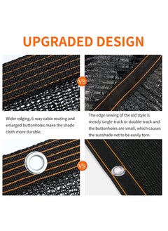 Generic Shade Cloth 90% 3 x 4 M Sun Shade Net with Grommets UV-Blocking Net for Plants Cover Greenhouse Barn Flowers Patio Lawn Outdoor  - Image 2