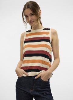 VERO MODA VMARUBA SL O-NECK TOP SE  - Image 3
