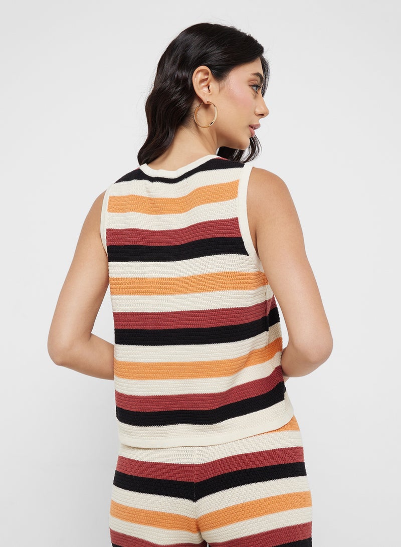 VERO MODA VMARUBA SL O-NECK TOP SE  - Image 2