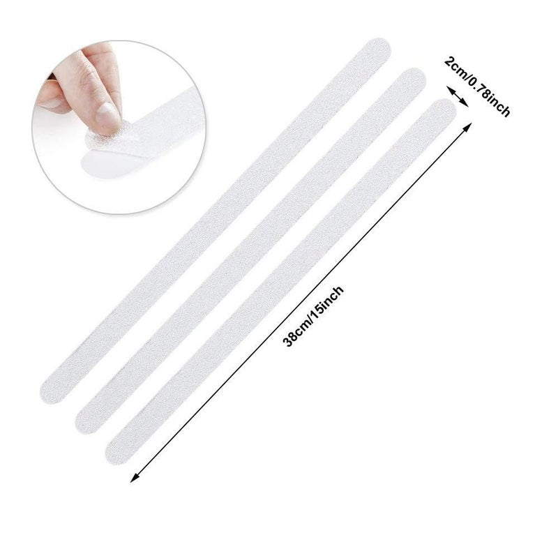 Anti-slip floor stickers - anti-slip bathroom stickers, shower and bathtub safety strips to protect the bathroom floor (24pcs) - Image 2