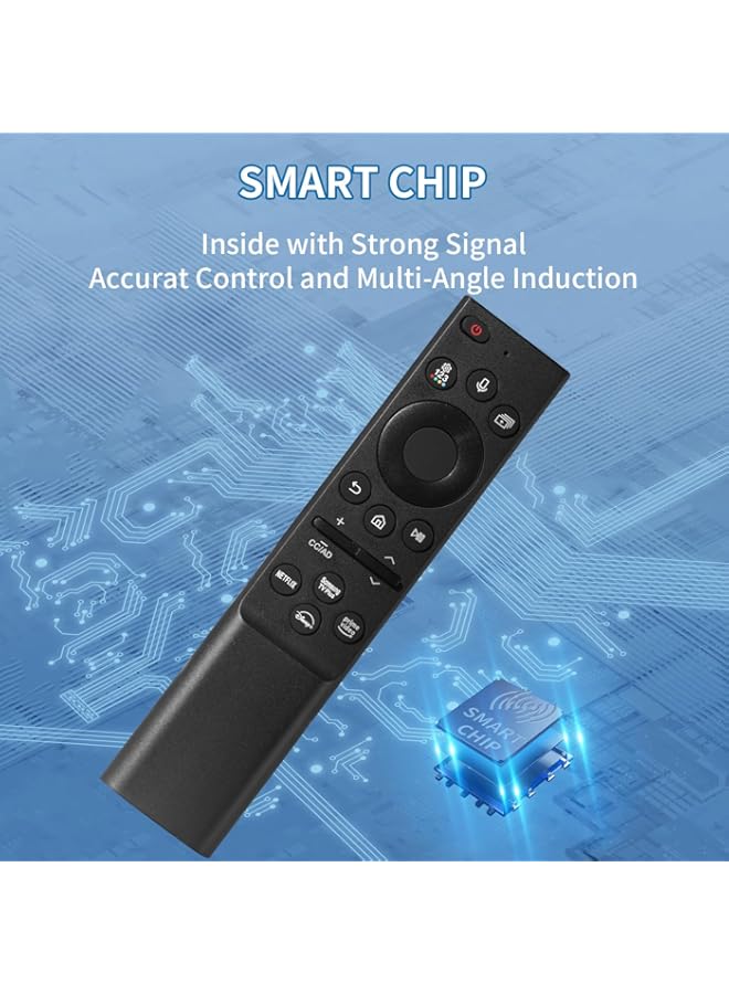 HuHa Auilzlz Universal Voice Remote Control Compatible with Samsung Smart TV, for Samsung LCD LED UHD QLED 4K HDR TV TV - Image 2