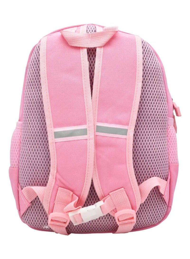 المنزل الذكي هوم سمارت إكسبلورر حقيبة ظهر يونيكورن للبنات، مزودة بجيبين أماميين وجيوب مرنة على الجانبين، هدية مثالية للبنات (زهري، ٣٥*٢٦*١٣ سم) - Image 3