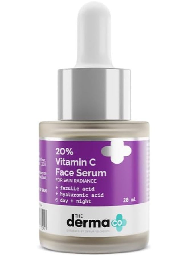 The Derma Co 20% Vitamin C Serum for Skin Radiance - Image 1