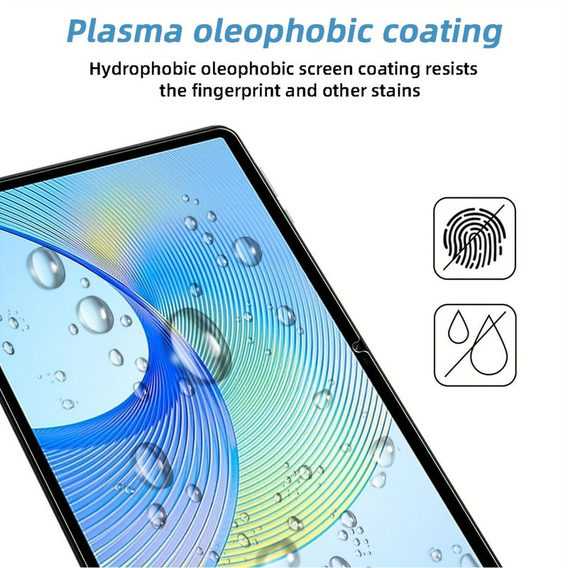 واقي شاشة من الزجاج المقوى عالي الوضوح - حزمة مزدوجة لأجهزة Honor Pad X9 Pro - Image 3