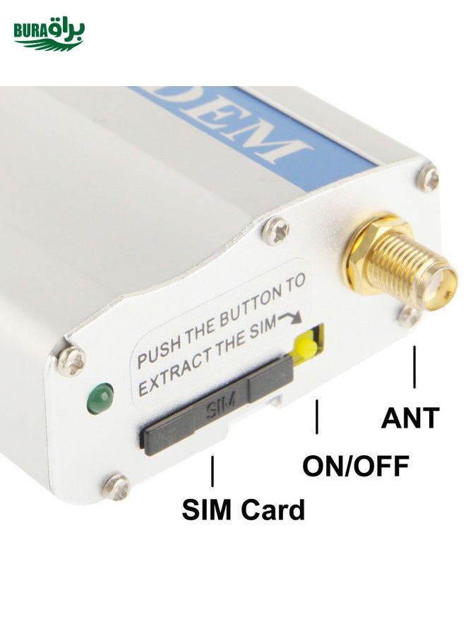 RS232 GPRS Modem / GSM Modem, Support SIM Card, GSM: 900 / 1800MHz Sign Random Delivery