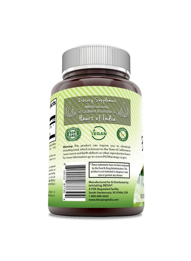 Amazing India Bromelain 500 mg 120 Tablets Supplement | Non-GMO | Gluten Free | Made in USA - Image 2