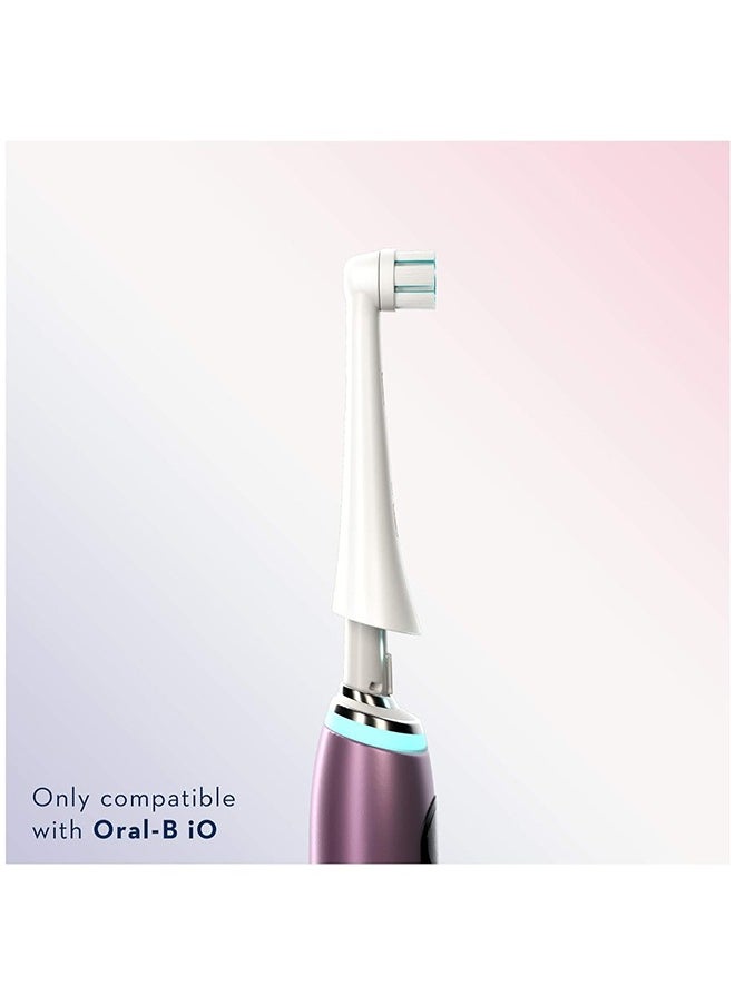 Oral-B iO Gentle Care Replacement Brush Heads, White, 2 Count, iO RB SW-2