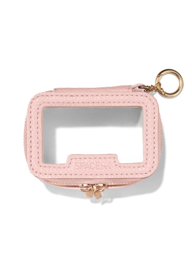 Space NK Micro Travel Bag Charm Blush - Image 1