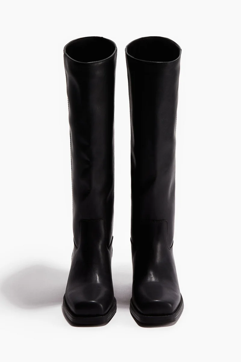 H&M Knee-high biker boots