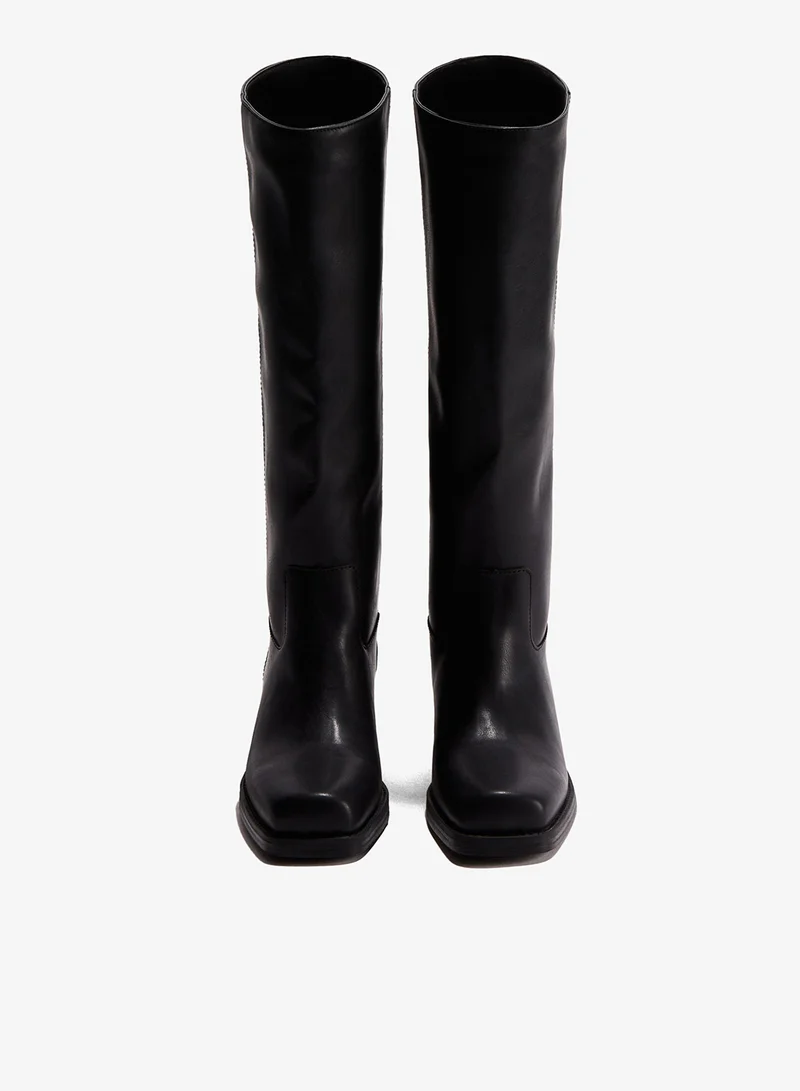 اتش اند ام بووت بايكر بطول الركبة