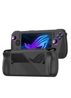 شل متوافق مع ASUS ROG Ally X السلس لصق حماية ضد الصدمات والخدش أدى البصرية شل متوافق مع ASU ROG Ally X ( أسود )