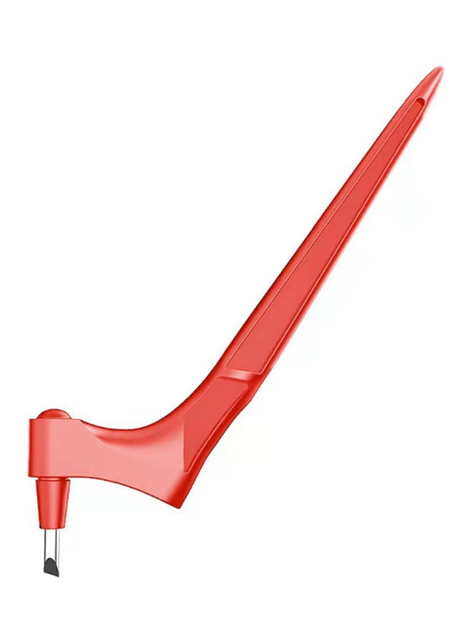 NIBEMINENT Stainless Steel Craft Knife Cutting Tool With 30 Degree Blade Red - Image 1