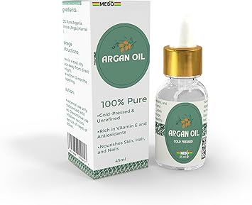 MEBO زيت الأركان العضوي 100% نقي معصور على البارد جودة ممتازة زيت أركان مغربي للشعر والبشرة والأظافر نباتي صديق للبيئة 30 مل