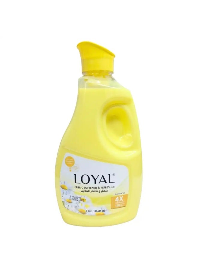 loyal منعم ومجدد رائحة لويال أروما دي سا مع 4X انتعاش حتى 150 غسلة - 3 لتر