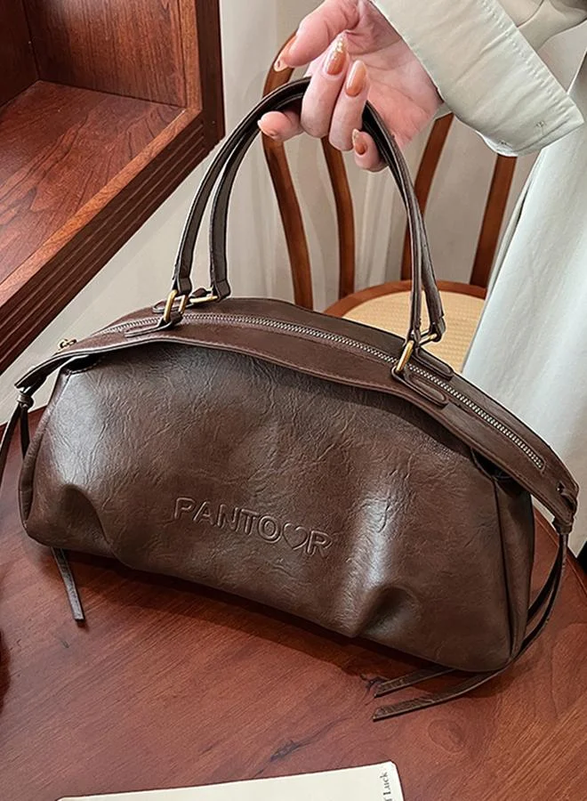 Take Two Take Two Solid Handbag with Zip Closure