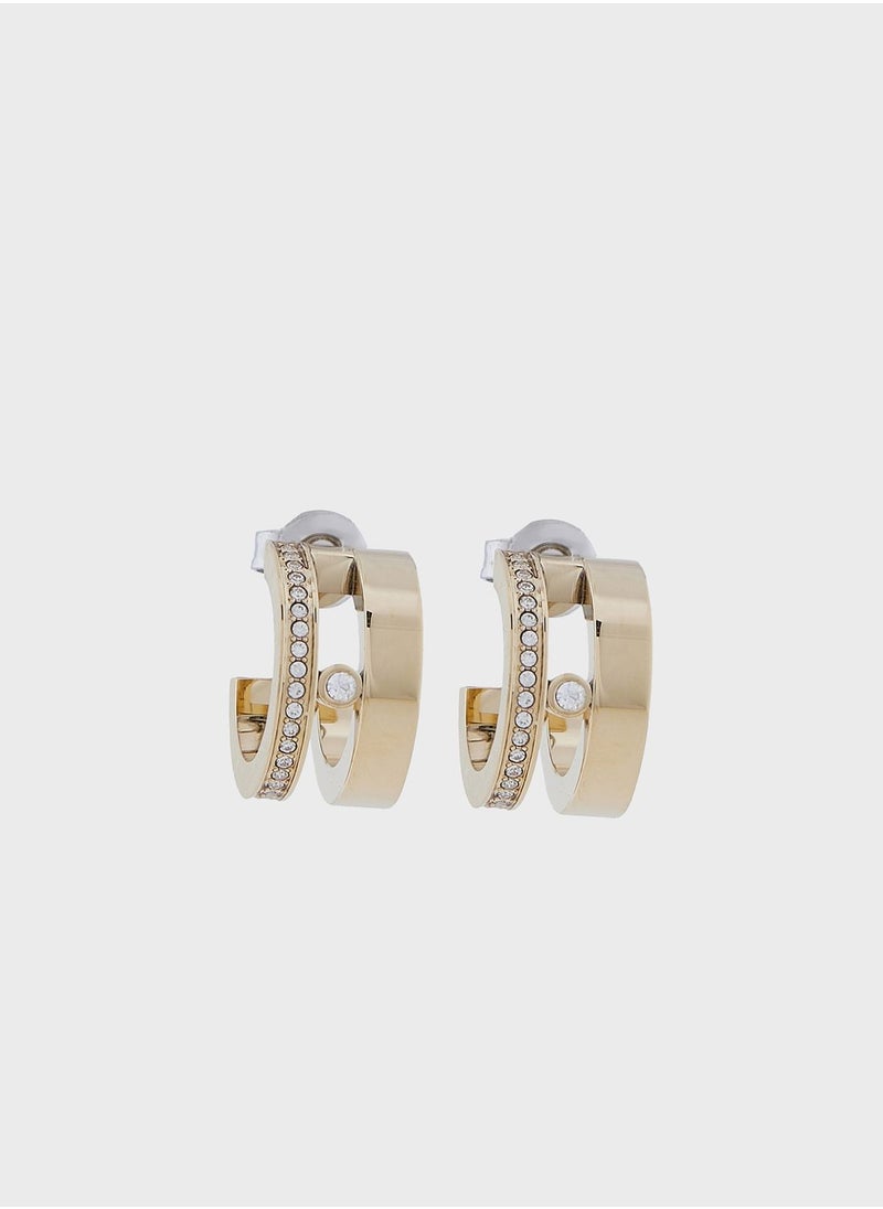BOSS - Lyssa B Hoop Earrings - Image 1