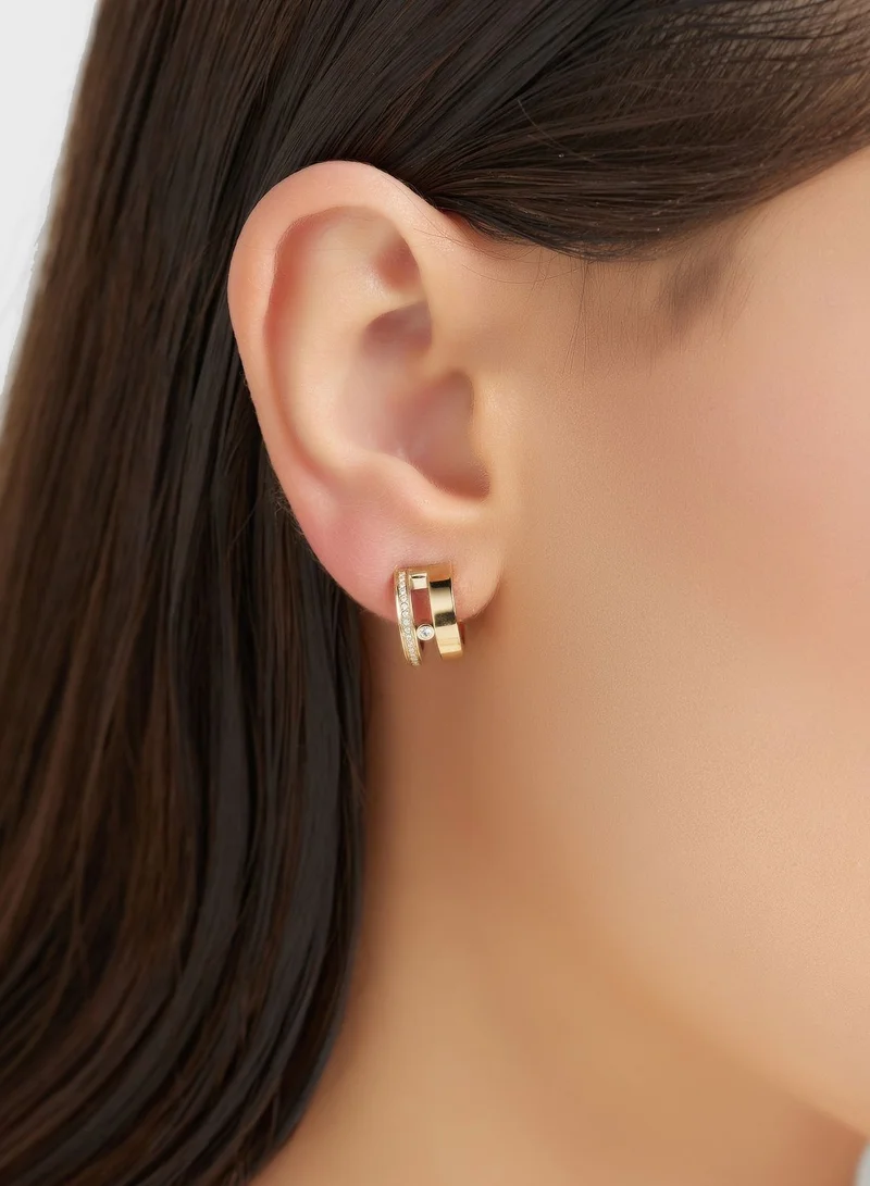 BOSS Lyssa B Hoop Earrings