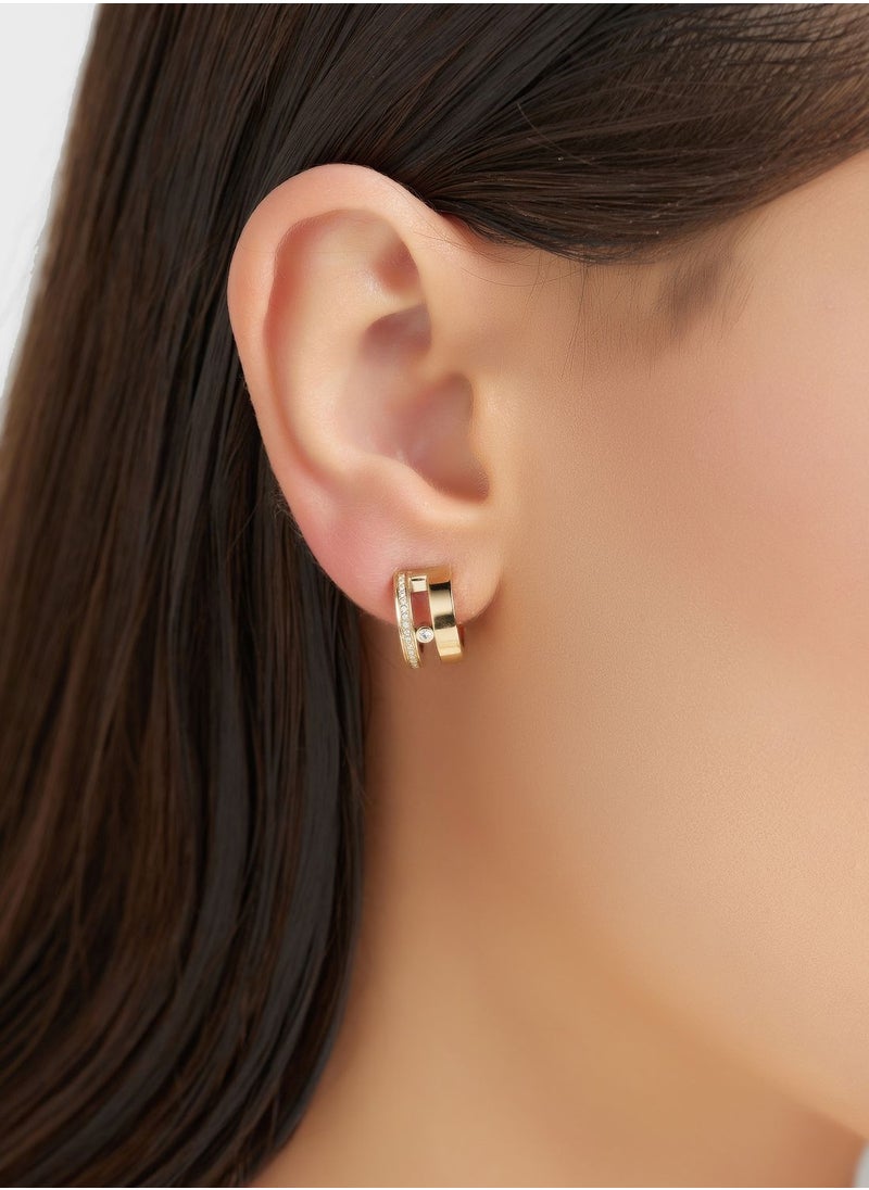 BOSS - Lyssa B Hoop Earrings - Image 1