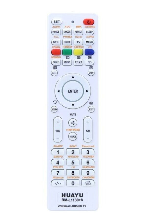 Universal Remote Control For RmL1130 Tv Lcd Led Hdtv Smart Black