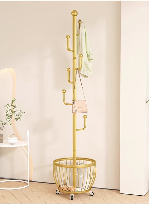Coat Rack Coat Hanger Coat Rack Freestanding Adjustable Height Floor Hanger For Hanging Clothes  Hats  Bags In Bedroom  Living Room And Office