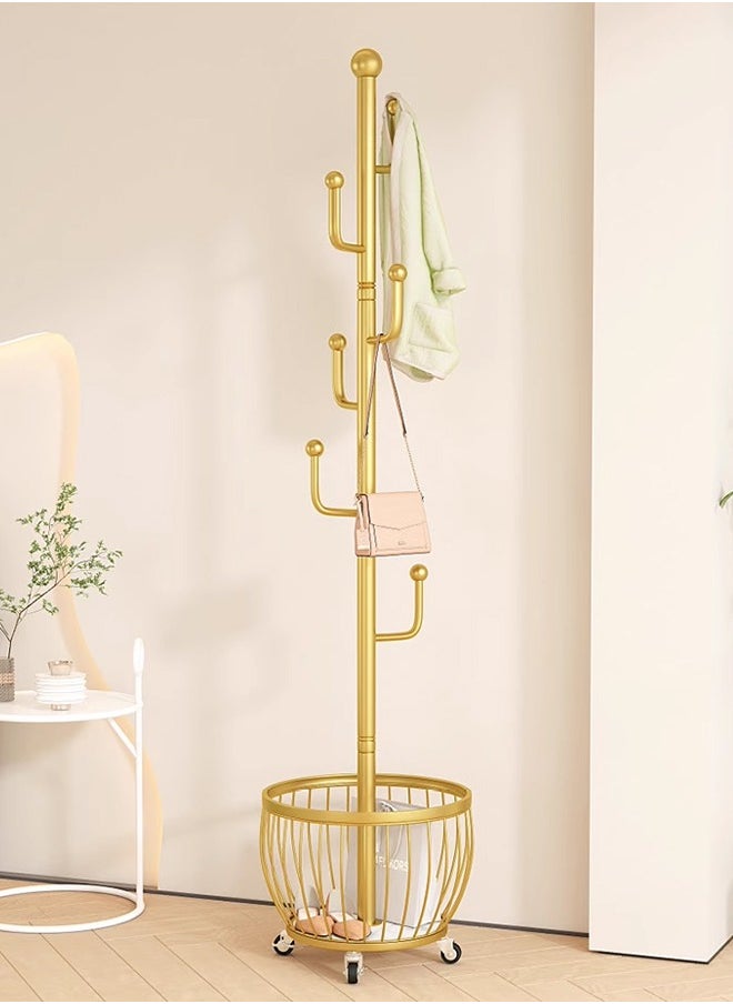 Coat Rack Coat Hanger Coat Rack Freestanding Adjustable Height Floor Hanger For Hanging Clothes  Hats  Bags In Bedroom  Living Room And Office