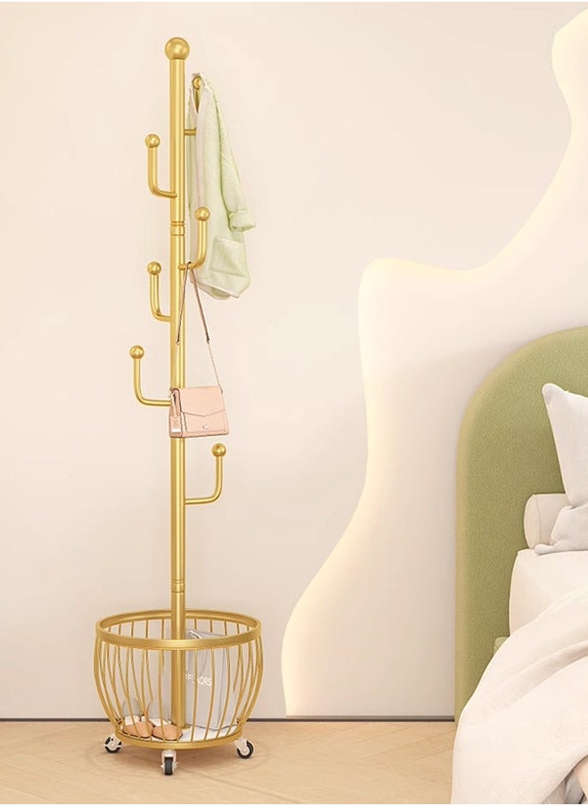 Coat Rack Coat Hanger Coat Rack Freestanding Adjustable Height Floor Hanger For Hanging Clothes  Hats  Bags In Bedroom  Living Room And Office