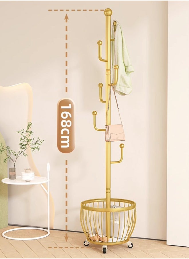 Coat Rack Coat Hanger Coat Rack Freestanding Adjustable Height Floor Hanger For Hanging Clothes  Hats  Bags In Bedroom  Living Room And Office