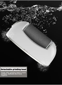 Super ZYouth Electric Feet Callus Remover, Rechargeable Grinding Pedicure Tools with 2 Coarse Head to Remove Thick Dead Skin on The Heels for Feet Hands  - Image 2