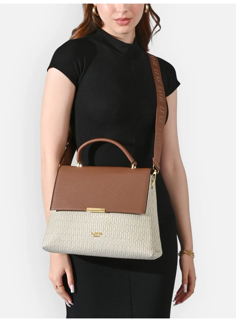 لافي حقيبة نسائية فاخرة ساتشيل مارش  بلون أوف وايت