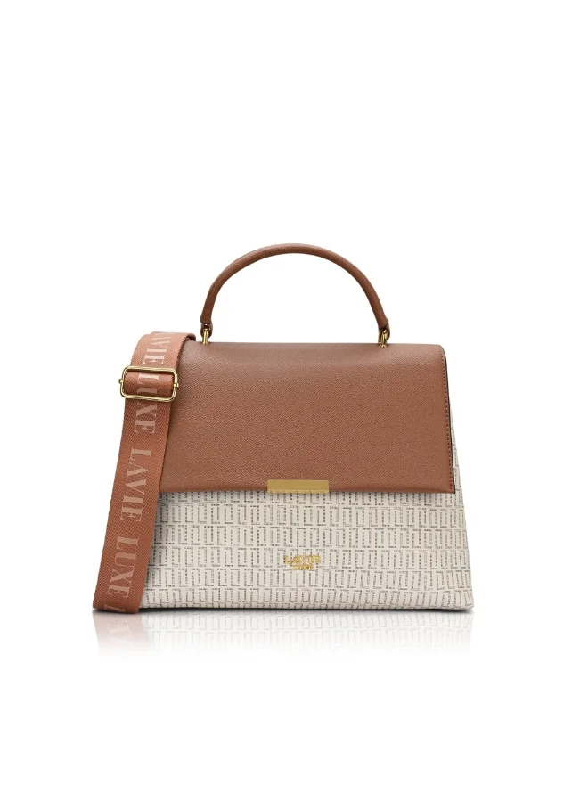 لافي حقيبة نسائية فاخرة ساتشيل مارش  بلون أوف وايت