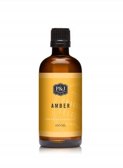 P&J Trading Fragrance Oil | Amber Oil 100ml - Candle Scents for Candle Making, Freshie Scents, Soap Making Supplies, Diffuser Oil Scents  - Image 1