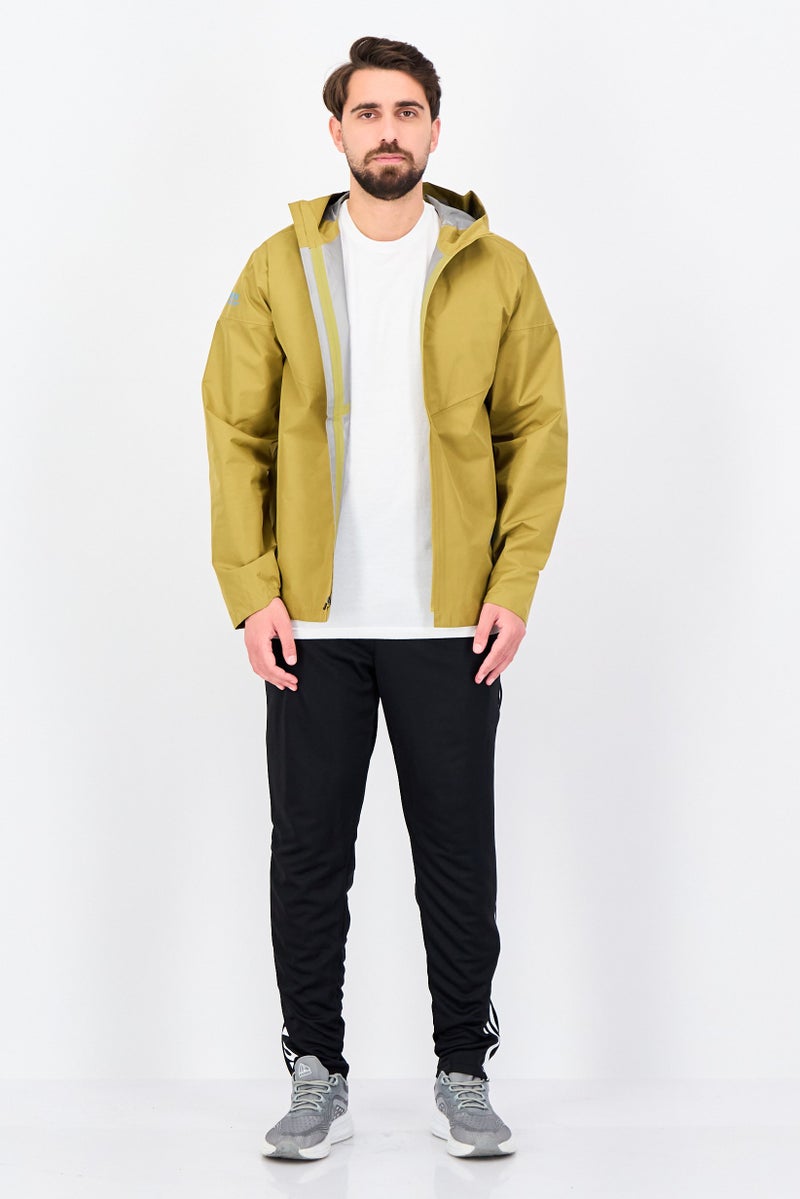 Nike Men Sportswear Fit Long Sleeve Running Jacket, Olive - Image 2