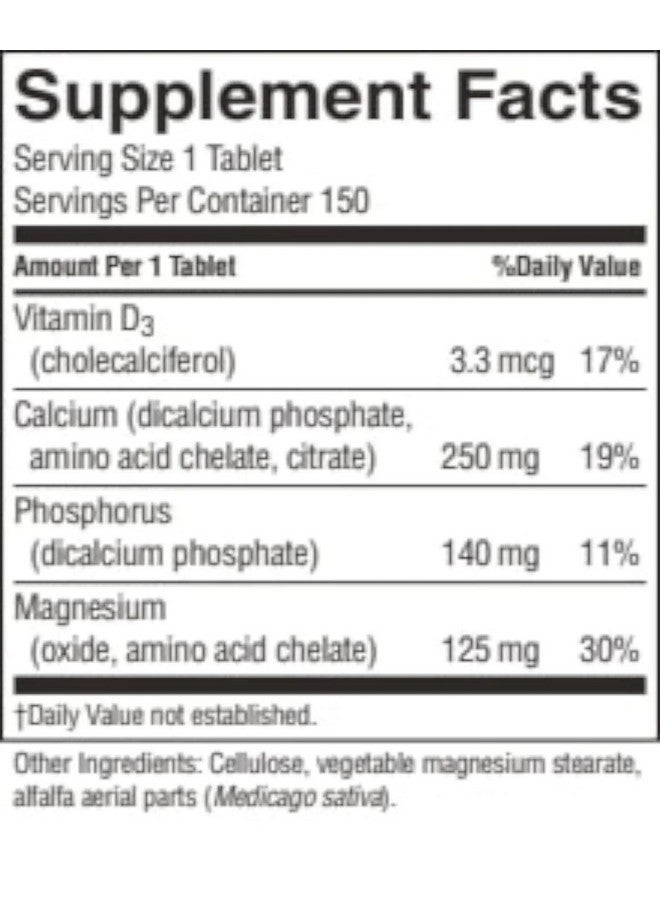 Nature's Sunshine Calcium Plus Vitamin D, 150 Tablets, Kosher | Powerful Vitamin Supplement for Adults Containing Vitamin D3, Calcium, and Magnesium - Image 3
