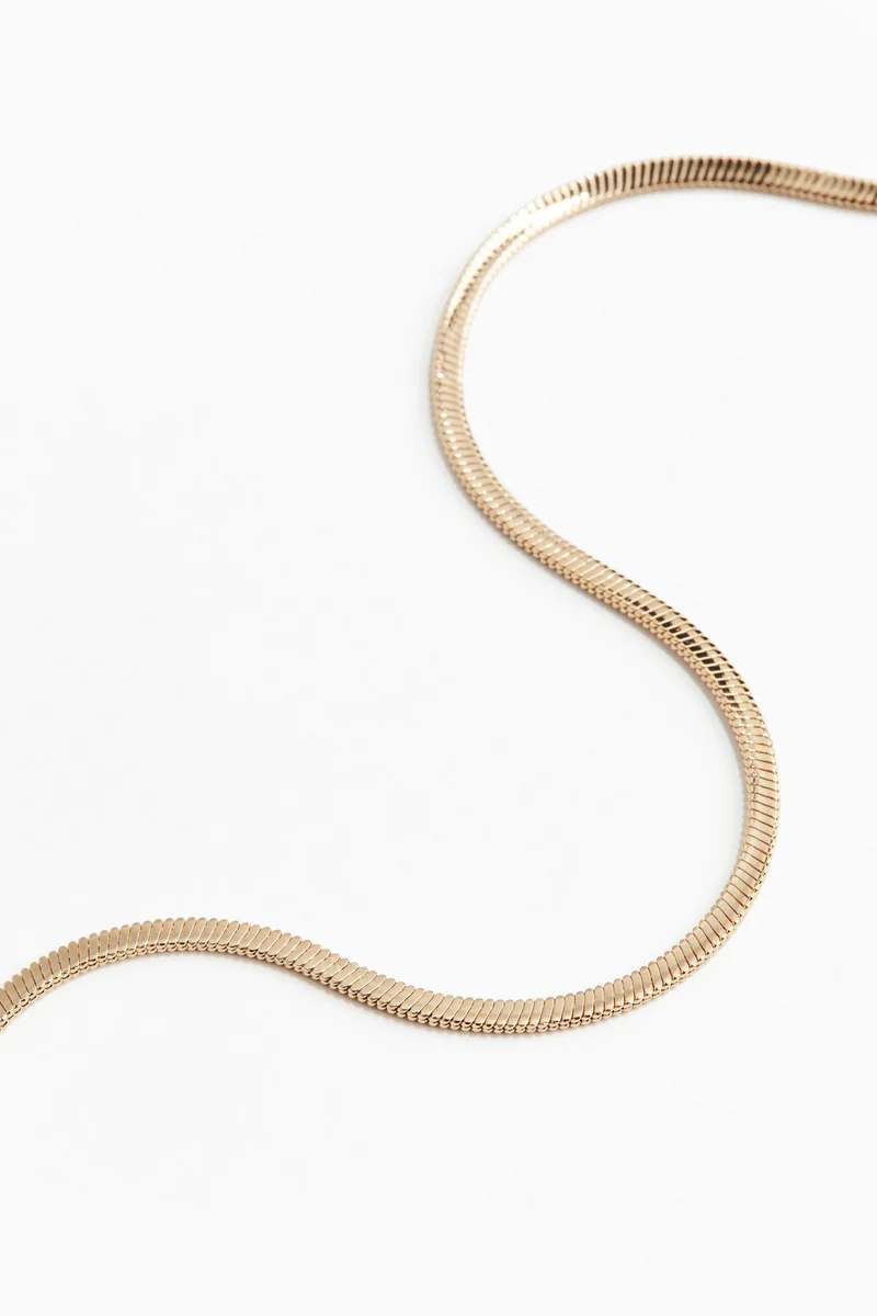 اتش اند ام Snake Chain Necklace