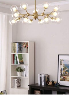 Target Modern Gold Sputnik Chandelier Modern Ceiling Lighting 12 Lights for Living Room Bedroom  - Image 3