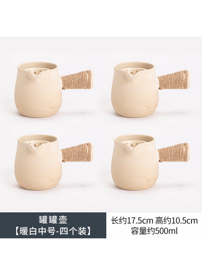 Encircling Stove Tea Cans Teapot Carbon Stove Household Outdoor Portable Dry-burning Health Pot Internet Celebrous Roasting Milk Teapot Suit