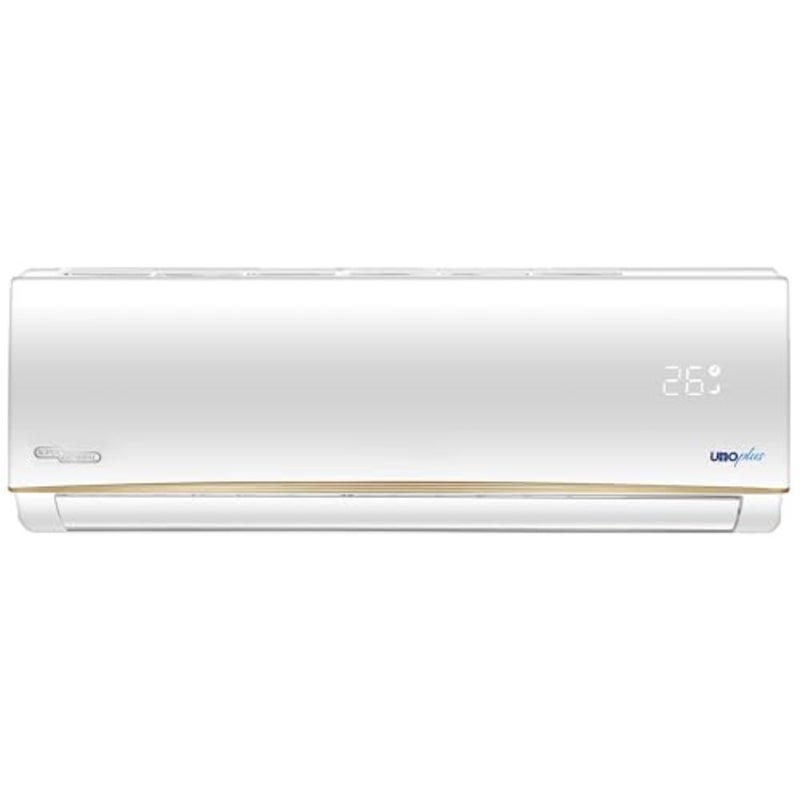 1.5 Ton Split Air Conditioner SGS181AE, Rotary Compressor, Tropical T3, 16002 BTU, Gold Fin, Auto Restart, 4-Way Swing, Sleep Mode, Turbo Mode, Eco Mode, Timer, 101x22x31.5 WxDxH,White - Image 1