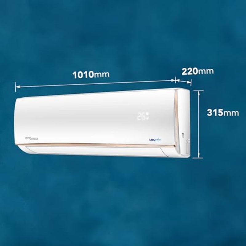 1.5 Ton Split Air Conditioner SGS181AE, Rotary Compressor, Tropical T3, 16002 BTU, Gold Fin, Auto Restart, 4-Way Swing, Sleep Mode, Turbo Mode, Eco Mode, Timer, 101x22x31.5 WxDxH,White - Image 3