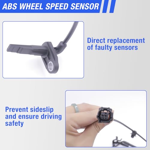 HHGKPVX ABS Wheel Speed Sensor Front Right Compatible with 2018-2024 Toyota Camry 2019-2022 Toyota Avalon Lexus ES350 ES300h Passenger Side ABS Sensor # 89542-06081 ALS3237 - Image 4