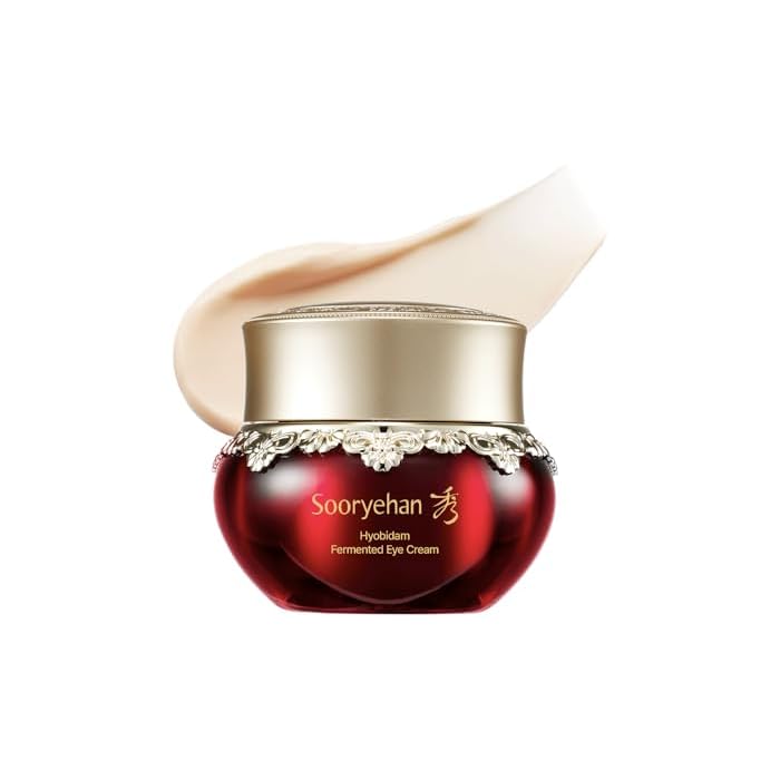 Sooryehan Hyobidam Fermented Eye Cream (0.84 fl oz) - Korean Skincare, Luxury Premium High-end Cream by LG Beauty. Intensive Skin Care.
