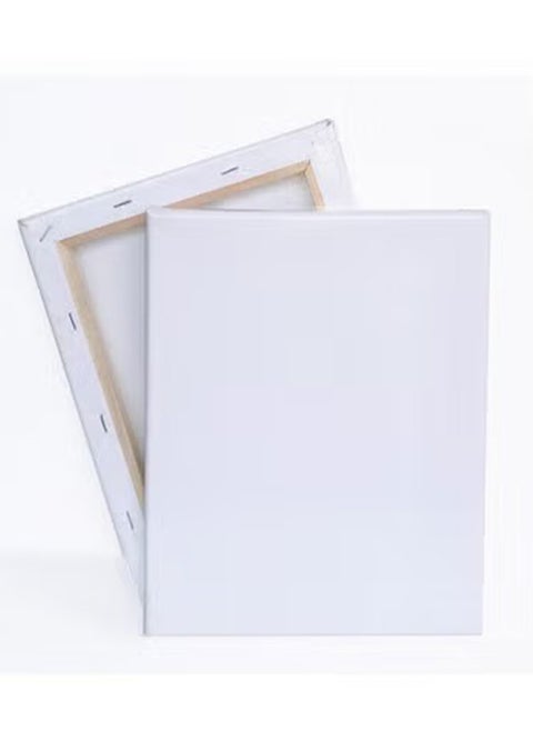Blank Art Canvas, Pre-Stretched Canvas (20x30cm), Art Canvas, 100% Cotton for Acrylic Painting, Oil Painting and Wet Art Media, Canvas, 1 Piece