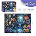 DAGIRT 500 Piece Puzzles for Adults Magical Forest Puzzle 500 Pieces Jigsaw Puzzle for Adult Elderly Glow Flower Butterfly Adult Jigsaw Puzzle Family Challenging Game Home Decor 205x15 in - Image 4